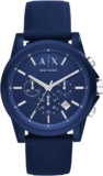 שעון AX Armani Exchange עם רצועת עור